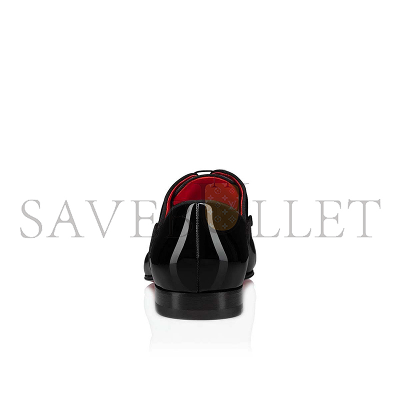 Ch**an louboutin greggy chickoxfords patent calf leather black men 3220753j323